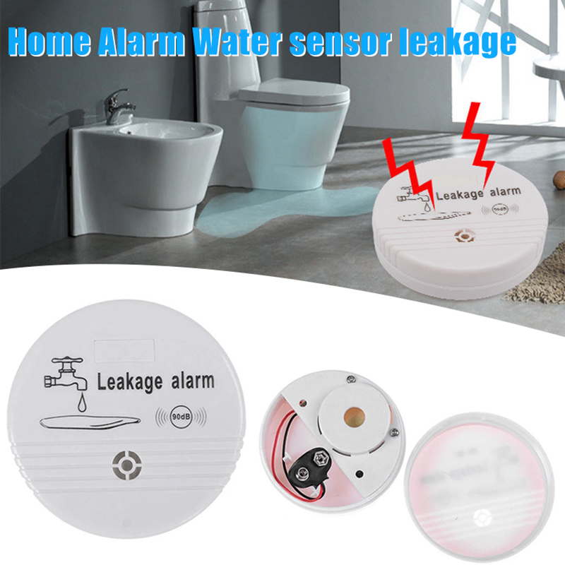 Wireless Water Alarm Independent Battery Powered Water Alarm Sensor