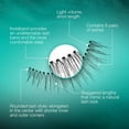 thumbnail image 5 of Ardell Reusable False Eyelashes 110, Natural Lightweight Strip Lashes, Black, 6 Pairs, 5 of 5
