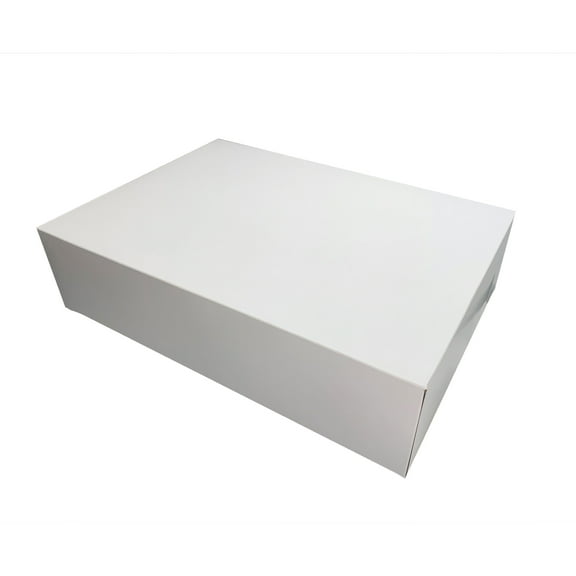 14" x 10" x 4" White Cake Boxes(2 Count)