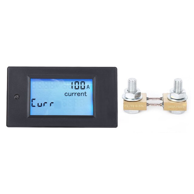 Detector de factor de medidor de frecuencia de potencia de corriente de voltaje CC digital multifunción con pantalla LCD
