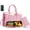 Pink White, variant on Lunch Tote Bag for Women 2 in 1 Laptop Work Bag with Lunch Insulated Compartment and Purse Combo PU Leather 15.6 Inch Crossbody and Bag for Daily, Office, Picnic Black | Leather