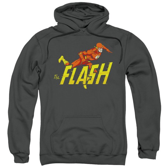 Dc Flash - 8 Bit Flash - Pull-Over Hoodie - X-Large