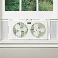 Lasko TWIN WINDOW Fan with Manual Intake & Exhaust Positions Or For