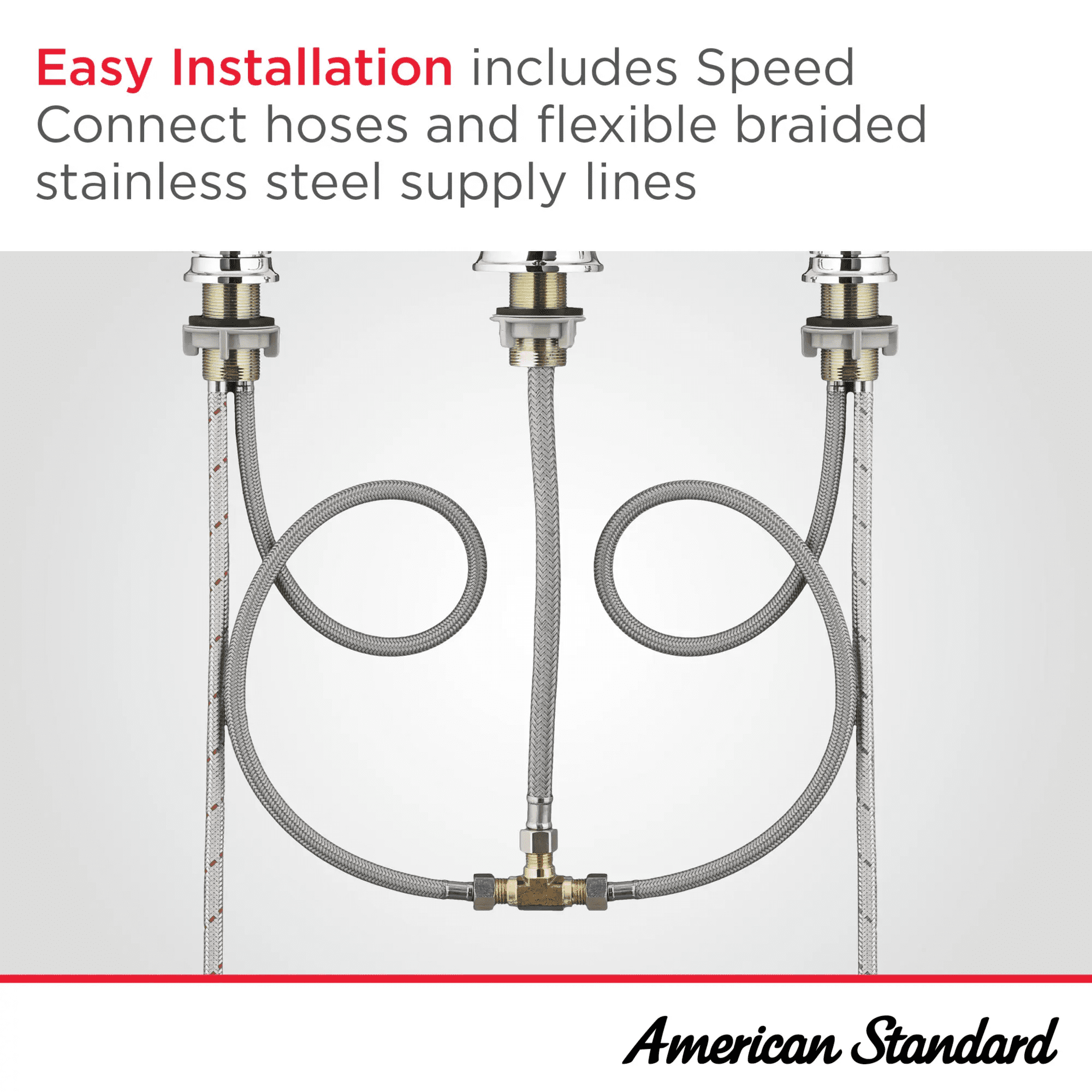 American Standard Corsham 8 in. Widespread Double-Handle Bathroom Faucet in Brushed Nickel