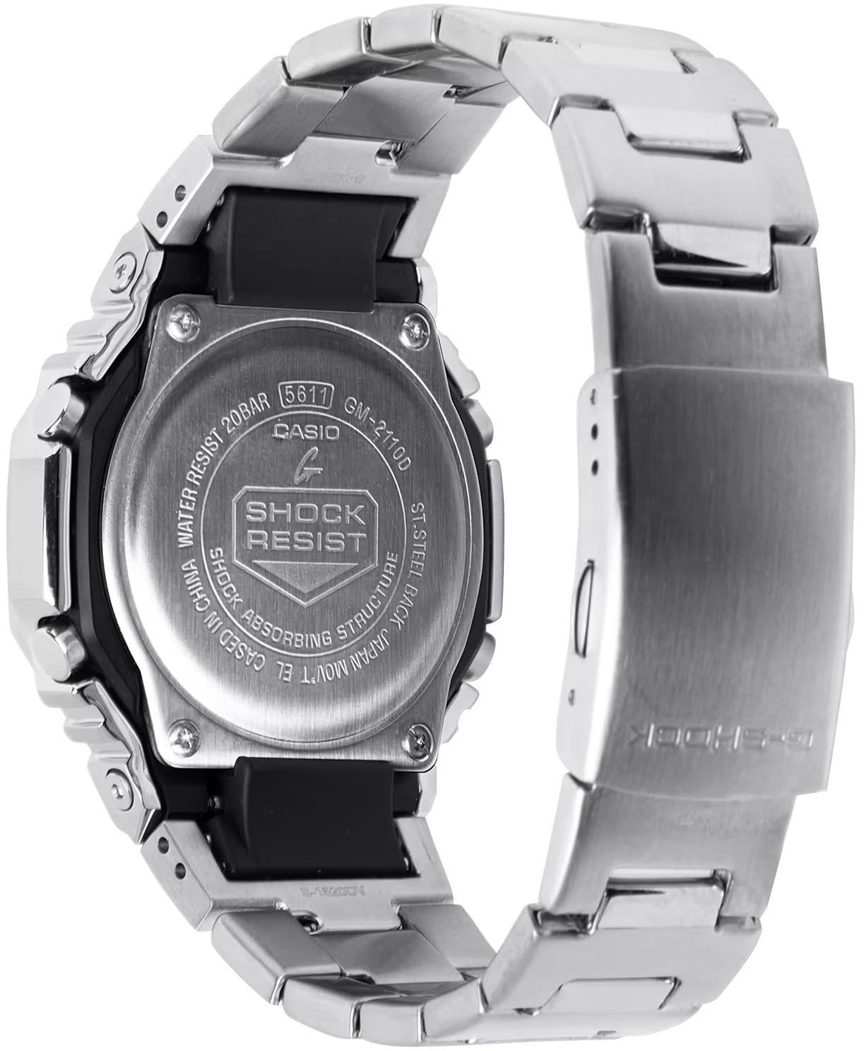 Casio Men's G-Shock G-Steel 2100 Series Blue Dial Watch - GM2110D-2A