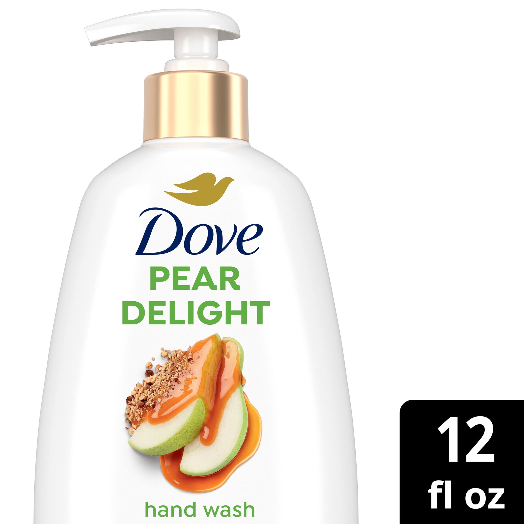 Dove Limited Edition Holiday Treats Liquid Hand Wash For Deep Nourishment Pear Delight ,12 FL OZ