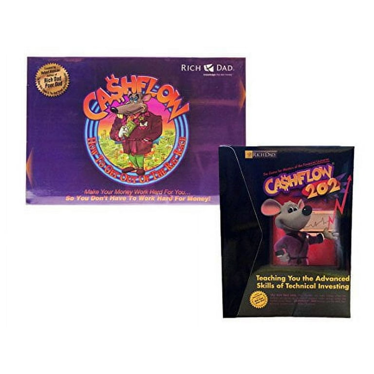 202 Cashflow Game - Rich Dad Poor Dad Robert Kiyosaki Game