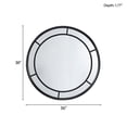 thumbnail image 5 of Katonah Black Round Wall Mirror 36", 5 of 5