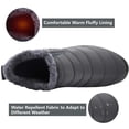 thumbnail image 4 of Snow Boots Women Winter Anti-Slip Ankle Booties Waterproof Slip On Warm Fur Lined Sneaker,Clearance, 4 of 6