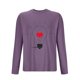 thumbnail image 3 of Blusas y camisas de manga larga con cuello redondo para hombre, deportivas, fitness, hogar, pijamas estampados, camiseta de manga larga con cuello redondo, blusa de poliéster para hombre, 3 of 3