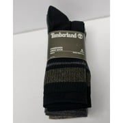 Timberland Men's Cushioned Crew Socks - 6 pair - Size 6-12 - Assorted Colors