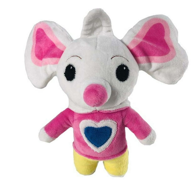 Muñeca de peluche con patatas fritas y ratón de 17 cm