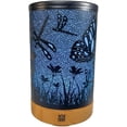thumbnail image 3 of Aromatherapy Diffuser, KAV Shadow of The Butterfly Black Metal Essential Oil Diffuser, 150ml Ultrasonic Cool Mist Home Humidifier Diffusers, LED Lighting and Auto Shut-Off, Essential Oil Included, 3 of 6