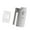 Gray, variant on Silicone Concealed Door Stop easy installs Silicone concealed Door Draft Stoppers Silicone Door Catchs for Homes & Office Use