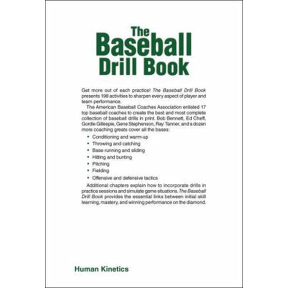 Pre-Owned The Baseball Drill Book (Paperback) 0736050833 9780736050838