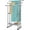 Grey, variant on 3-Tier Alloy Steel Freestanding Towel Rack with Basket for Oversized Bath Towels, Blanket Drying and Bathroom Display