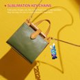 thumbnail image 6 of HONITANO Keychains Blank Sublimation Accessories 12Pcs 2.8x1.1x0.1In, 6 of 8