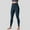 Blue, variant on Green Womens Pants Solid Color Fashionable Casual Sports Hip Lifting High Elastic Tight Yoga Pants Casual Pants Women