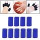 thumbnail image 2 of Paquete de 10 protectores de dedos elásticos y cómodos para voleibol, béisbol, deportes Azul Zulema Protectores de mangas de dedos, 2 of 8