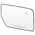 thumbnail image 3 of CCIYU A Pair of Mirror Glasses Door Mirror Glasses Fits for 2007-2011 For Ford Expedition 2007-2011 For Ford Navigator Heated Chrome, 3 of 5