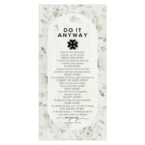 DEXSA Do It Anyway Wood Grace Plaque - 6.3/4" x 13 5/8"