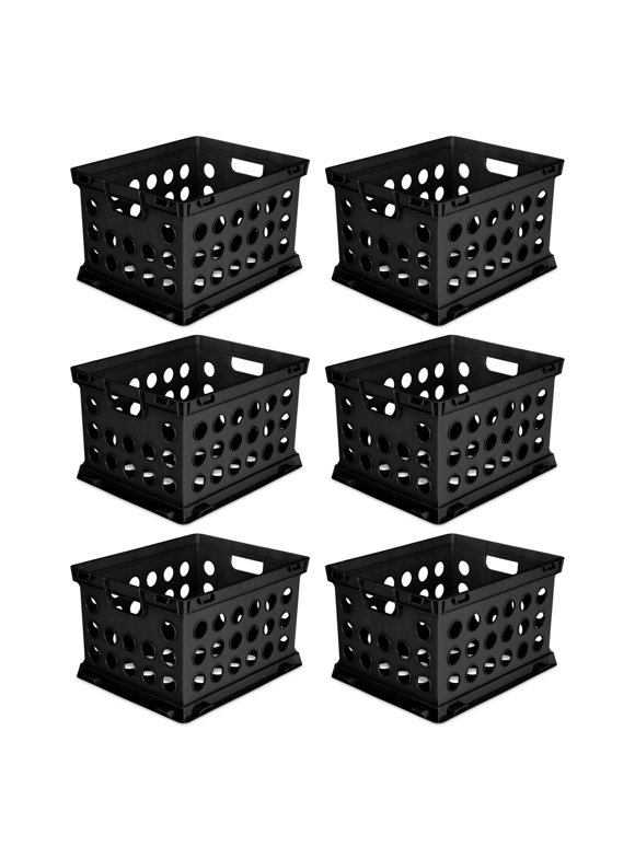 Plastic Crates in Storage Containers