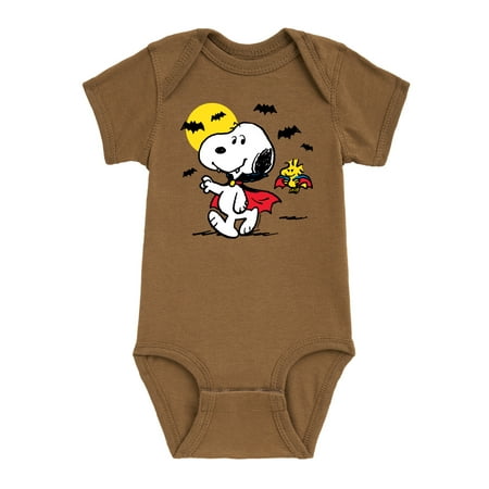 

Peanuts - Vampire Snoopy Woodstock - Infant Baby One Piece