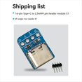 thumbnail image 5 of 16-Pin Type-C to 2.54mm Pin Module USB 5V Power Supply Equipped with A 16-Pin Type Socket, 5 of 5