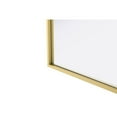 thumbnail image 3 of Elegant Kitchen and Bath Amoura 40X30 Pivot Mirror In Brass, 3 of 15