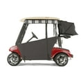 thumbnail image 1 of Club Car DS Golf Cart PRO-TOURING Sunbrella Track Enclosure - Black, 1 of 1