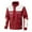 Red B, variant on Stamzod Mens Fashion Embroidered Motorcycle Jacket Stand-Up Long Sleeve Zip Up Windbreaker Jackets for Men Black B M