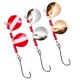 thumbnail image 2 of Metal Bait With Sequins Fishing Baits Fresh Lures Fishing Accessories Hook 8.5x3x1 Cm Attract Fish 3Pcs, 2 of 4