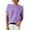 Purple, variant on Hauaitttt Sweaters for Women Casual Crew Neck Loose Fit Short Sleeve Sweater Blend Trendy MenPullover Hoodie Mens Pullovers Sweat Shirt Small Sweatshirt Sweatshirt Men Pullover Petite Sweaters for