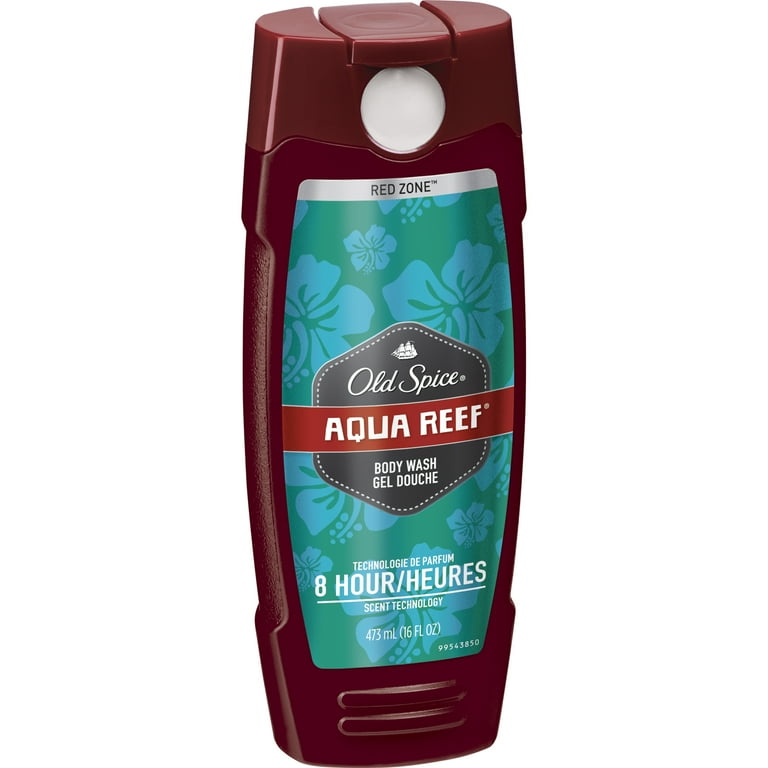 Old Spice Body Wash Red Zone Aqua Reef 21 oz (621ml