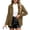 Brown, variant on Jacket Women Soft Zip Up Jackets Lightweight Outdoor Solid Full Zip Hoodie Coat with Stand Collar for Casual Wear Womens Trench Coat Beige M