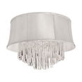 thumbnail image 4 of Dainolite 4 Light Crystal Flush-Mount - Polished Chrome, 4 of 4