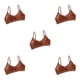 thumbnail image 1 of Minnieouse Sujetador de correa fina copa de tres esquinas sin costuras ahueca hacia fuera sujetadores suaves transpirable sin costura Bralette Type2 NO2, 1 of 6