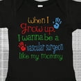 thumbnail image 4 of Inktastic Vascular Surgeon Like Mommy Boys or Girls Baby Bodysuit, 4 of 5