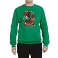 thumbnail image 2 of If It's Not a Dachshund It's Just a Dog Gift | Mens Dog Lover Crewneck Graphic Sweatshirt, Kelly, 3XL, 2 of 3