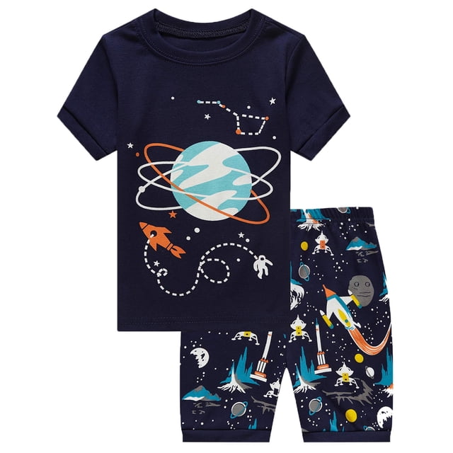 Conjunto de pijama Family Feeling Space 100% algodón para niños 2T