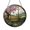 Acrylic 3.5 Inch, variant on Peaceful Garden Swing Stained Glass Window Suncatcher, Serene Nature Art Hanging Decor