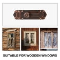 thumbnail image 2 of 1 Pc Zinc Alloy Antique Door Window Latch Vintage Security Sliding Bolt Lock, 2 of 8