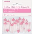 thumbnail image 1 of Botella de Plástico Mini Rosa Ideal para Baby Shower o Bautizo para Bebé, 1 of 2