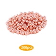 thumbnail image 3 of Toystoory Cuentas espaciadoras de 200 piezas, bolas sueltas lisas sin costuras, fabricación de collares apilables, accesorios DIY, suministros para Artesanía 6 bronce rojo Toystoory HA060869-06, 3 of 6