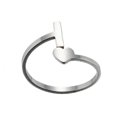thumbnail image 2 of Bagues Ouvertes Lettres Anglaises Mode 26 Acier Inoxydable Filles Amour Bijoux Rétro, 2 of 9