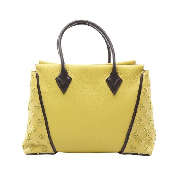 Pre-Owned Louis Vuitton Tote W PM Monogram Veau Cashmere Pistache Leather Bag,... (Good)