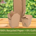 thumbnail image 2 of Avant Grub 26 oz Large Disposable Paper Take Out Boxes, 10 Pack, 2 of 5