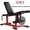 Leg Extension Machine-Red, variant on 3 In 1 Leg Extension and Curl Machine, 440LB Adjustable Leg Curl Machine for Home Gym, Seated Leg Extension and Lying Curl Machine for Lower Body Workouts