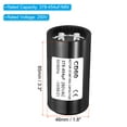 thumbnail image 2 of Uxcell 378-454uF/Mfd 250VAC 50/60Hz Motor Start Capacitor CD60 Run Capacitor 2 Pack, 2 of 5