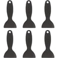 thumbnail image 1 of 6Pcs Plastic Spatula Plastic Scraper Tool Car Vinyl Wrap Squeegee Window Film Squeegee Vinyl Film Wrap Cleaning Scraper Air Bubble Remover Sticker Installation Tool, Black, 1 of 2